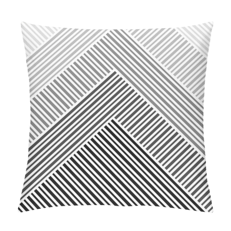 Personality  Abstract Striped Geometric Pattern Pillow Covers