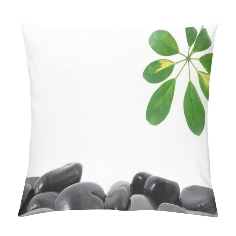 Personality  Stones And Leaf Pillow Covers