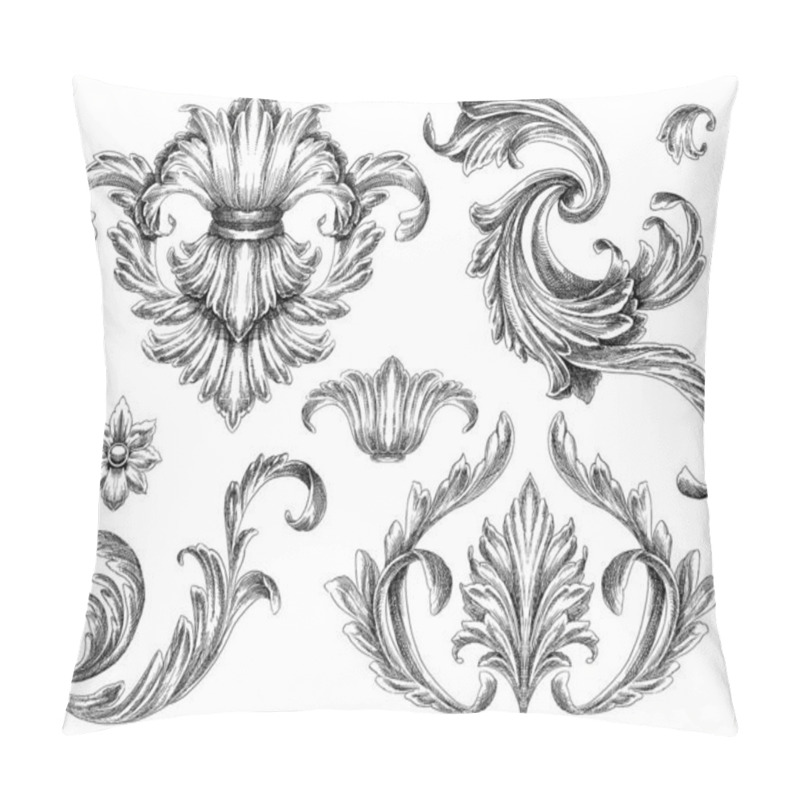 Personality  Set Of Decorative Ornamental Drawing Pillow Covers