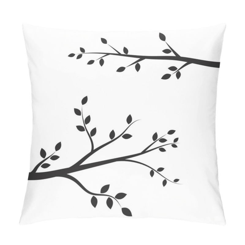 Personality  Tree Branch Vector Ilustration Design Template Pillow Covers