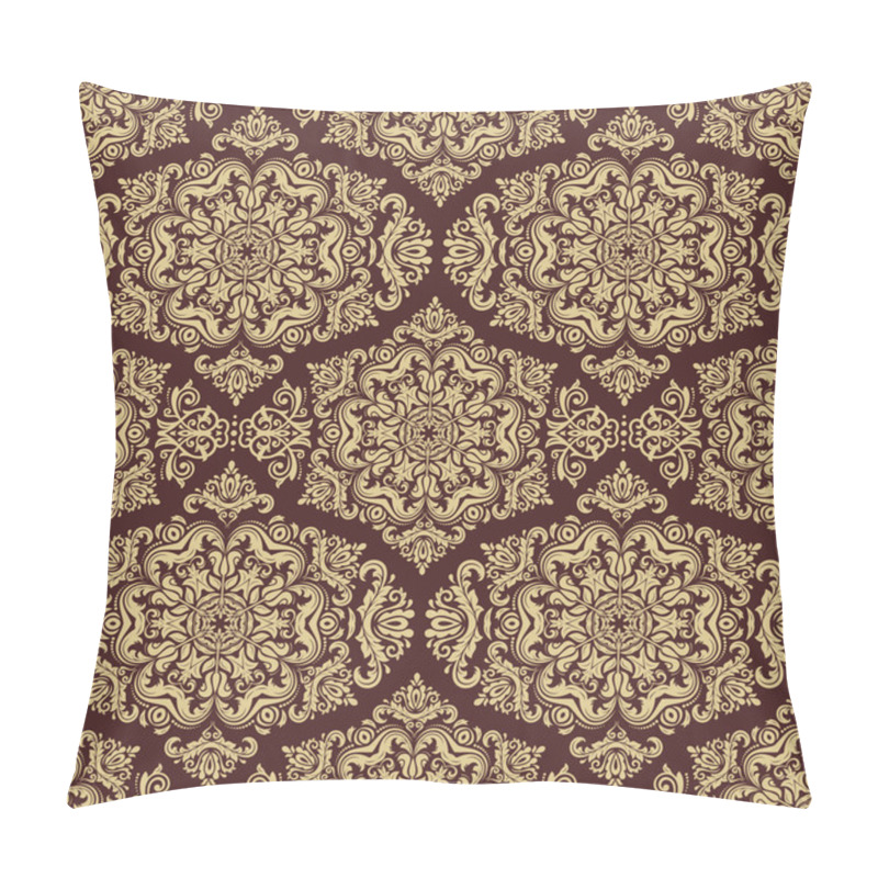 Personality  Seamless Orient Vector Background Pillow Covers