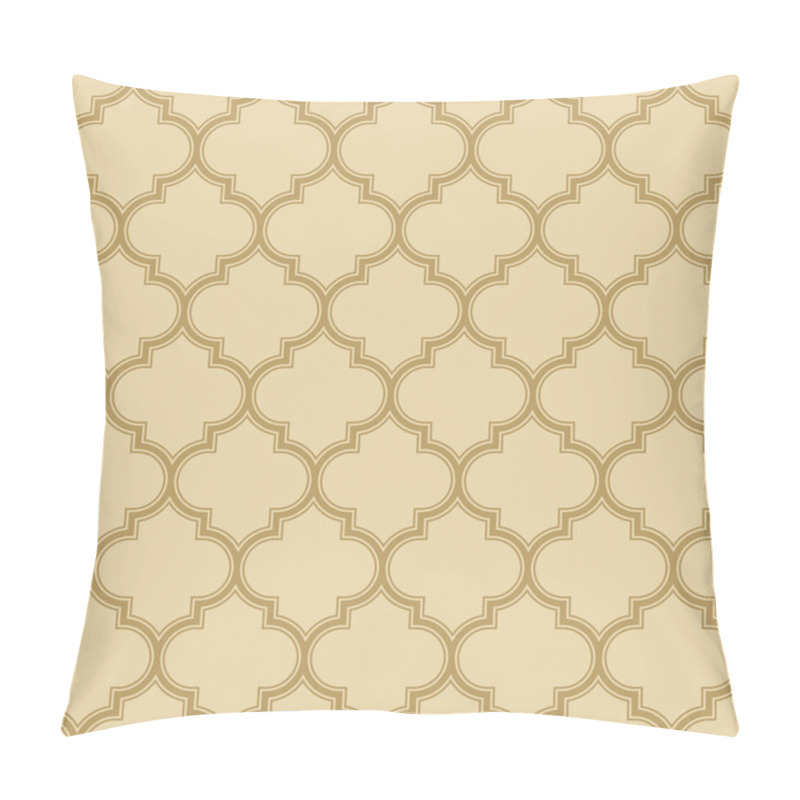 Personality  Quatrefoil Pattern With Outlines Pillow Covers