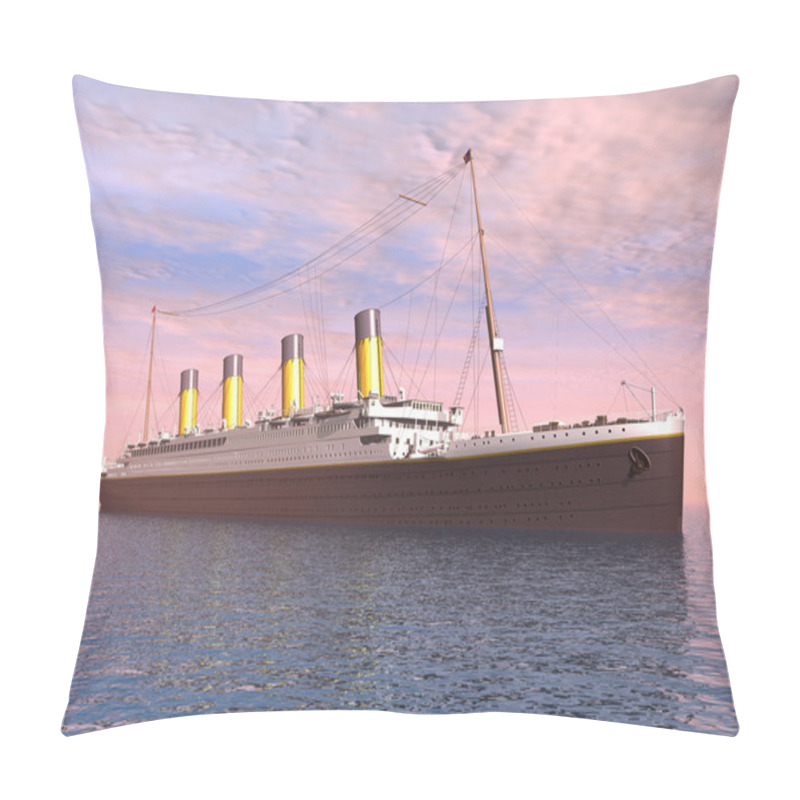 Personality  Ocean Liner Pillow Covers