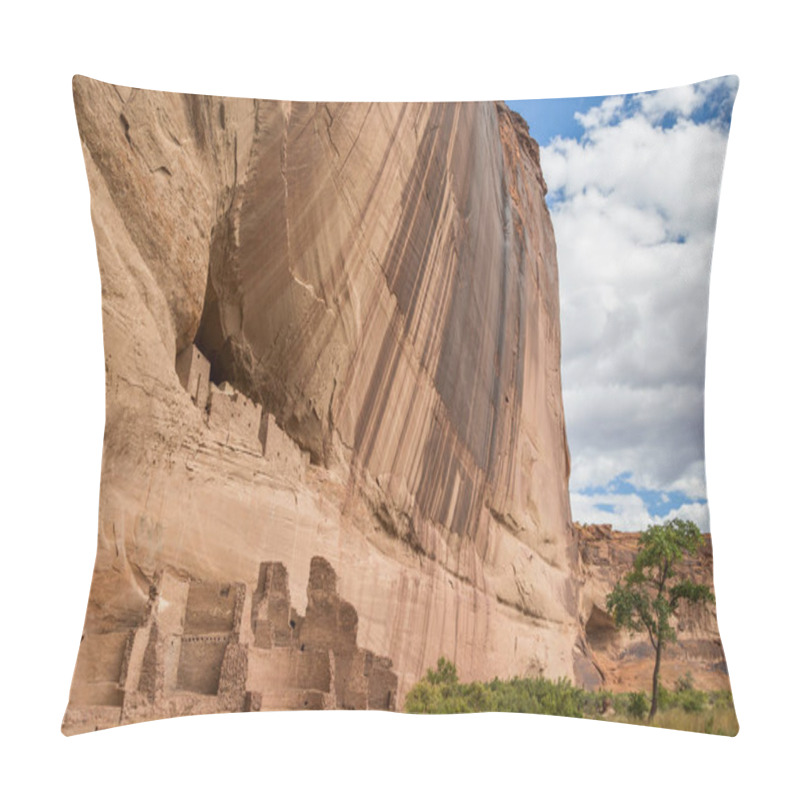 Personality  White House Ruins In Canyon De Chelly National Monument, Arizona, America Pillow Covers