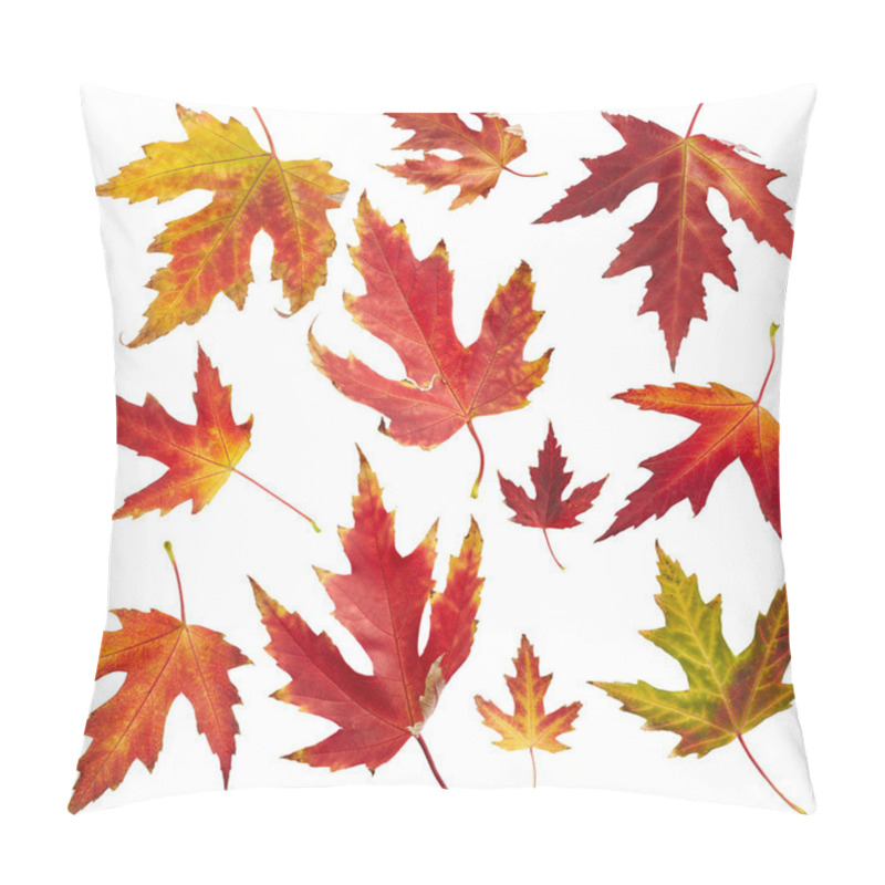 Personality  Maple Autumn Leaves Pillow Covers