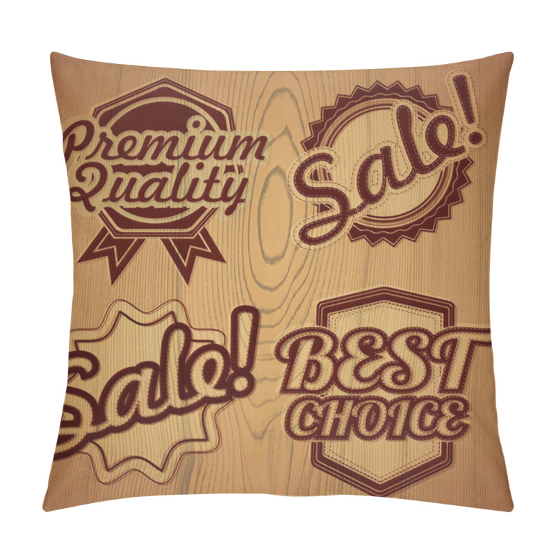 Personality  Sale Icons Vector Illustration Pillow Covers