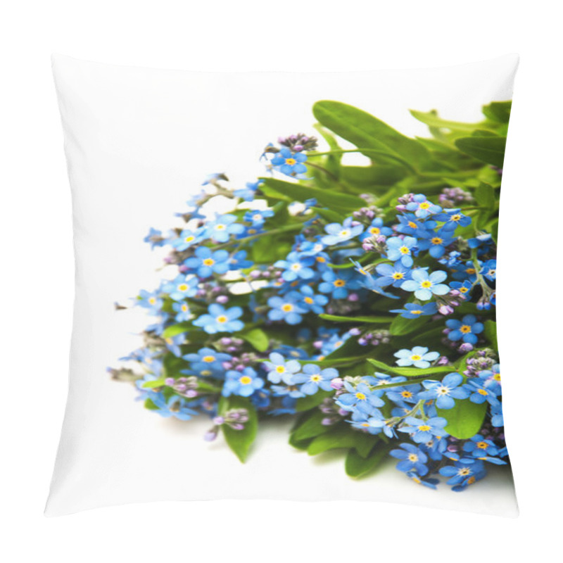 Personality  Forget Me Nots Flowers Pillow Covers