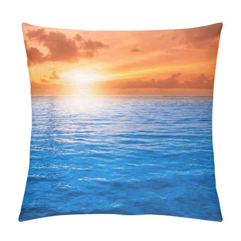 Personality  Orange Mystic Sunset Pillow Covers