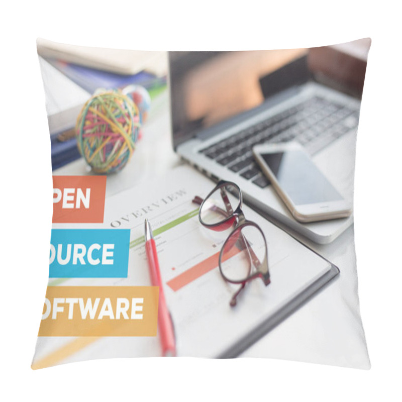 Personality  OPEN SOURCE SOFTWARE CONCEPT Pillow Covers