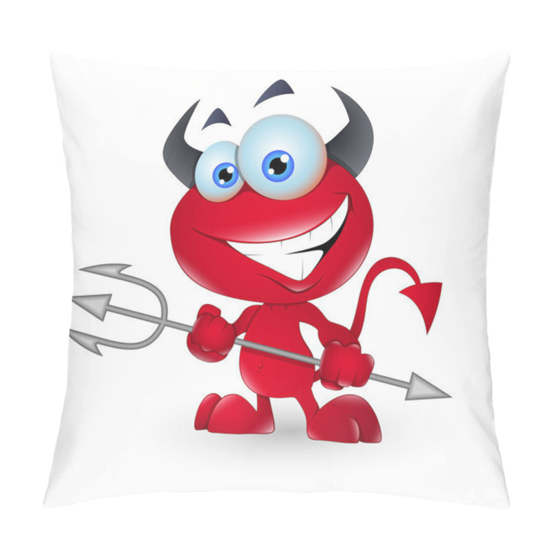 Personality  Cute Devil Monster Pillow Covers