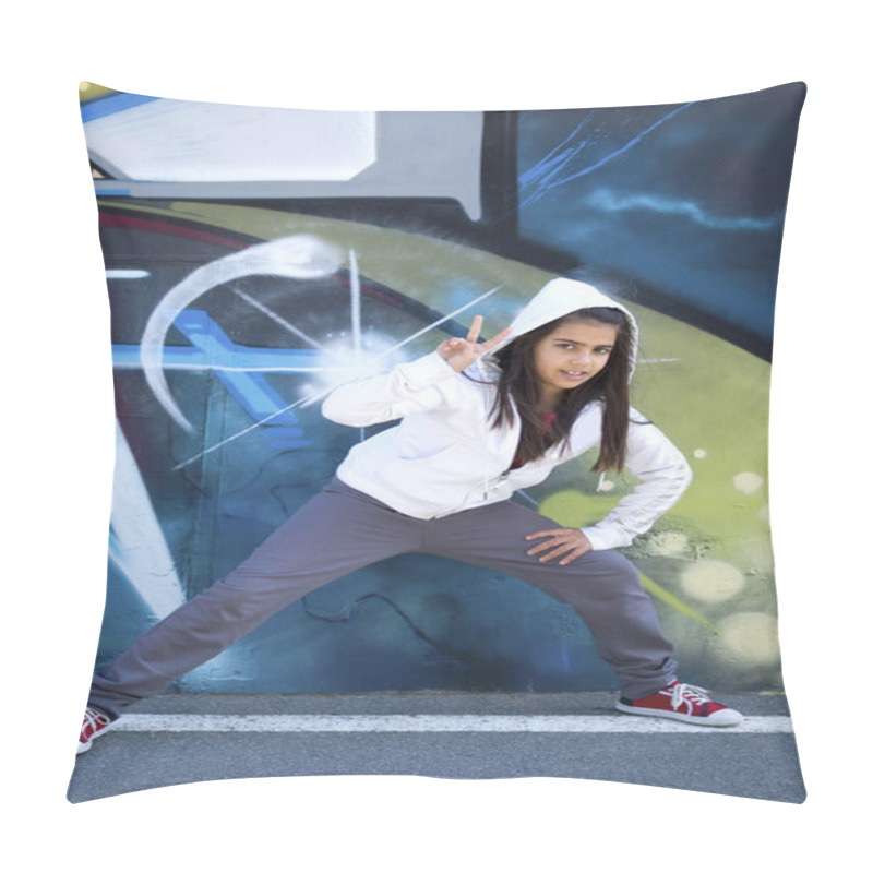 Personality  Young Dancer Hip-Hop Pillow Covers