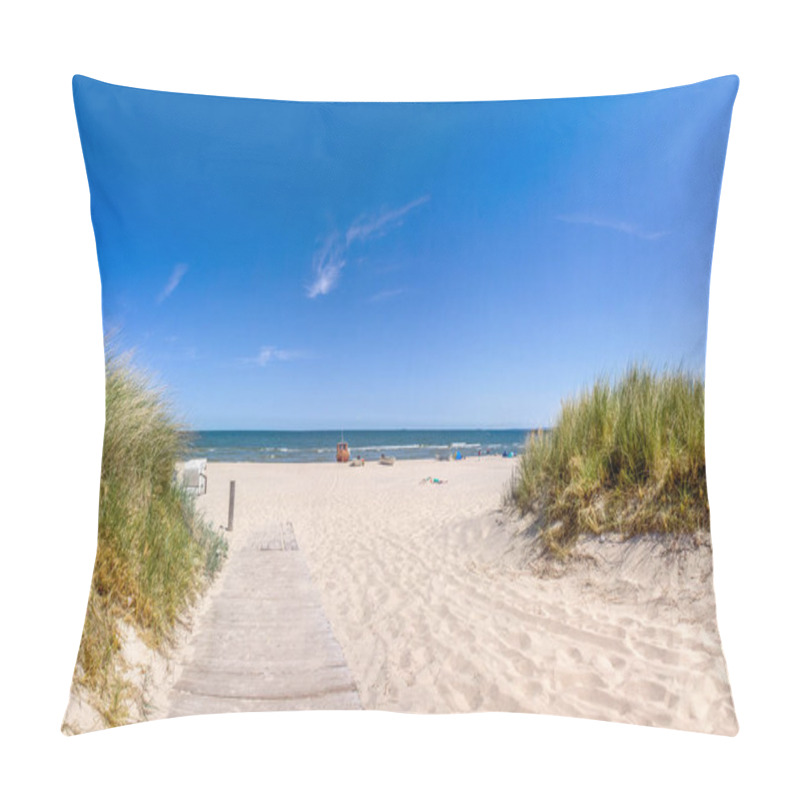 Personality  Beach, Ahlbeck, Mecklenburg Vorpommern, Germany  Pillow Covers