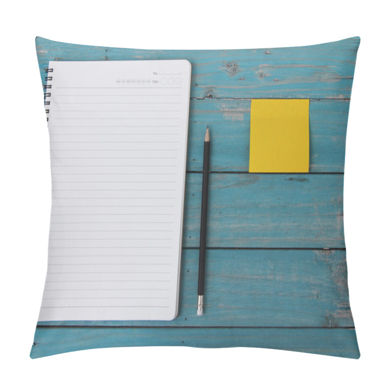 Personality  Notebook On Desk Pillow Covers