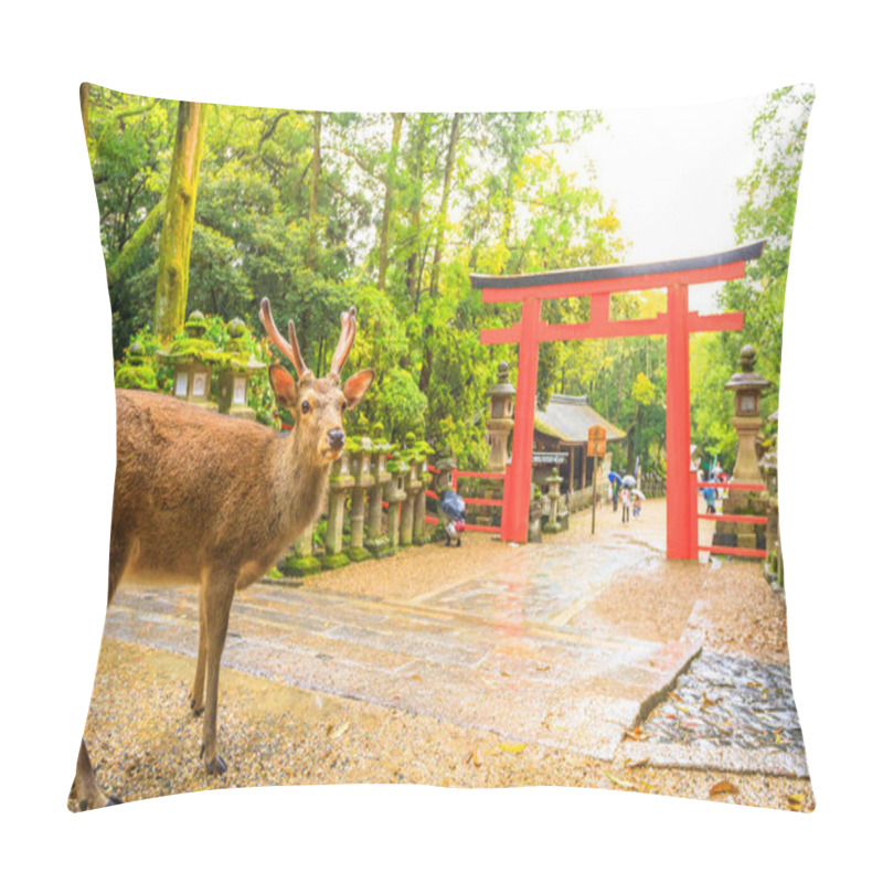 Personality  Torii Of Nara Deer Pillow Covers