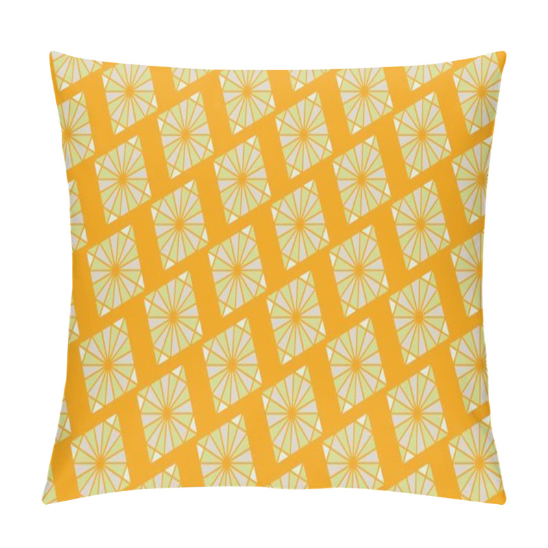 Personality  Seamless Abstract Background With Geometric Elements Pillow Covers