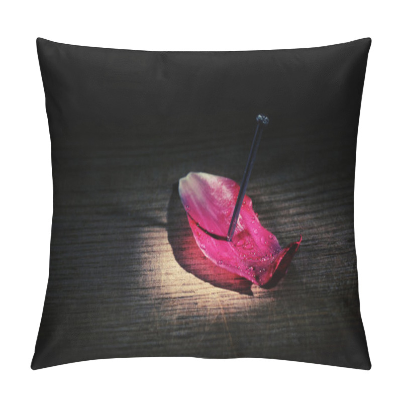 Personality  Tulip Petal. Sensually.pain. Board Pillow Covers