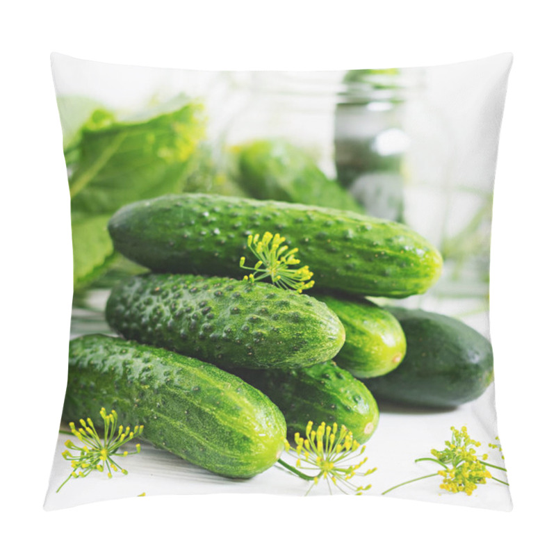 Personality  Pickled Marinated Cucumbers Pillow Covers