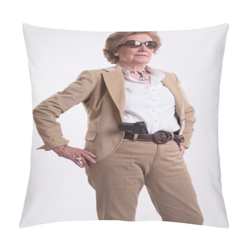 Personality  Armed Lady Pillow Covers