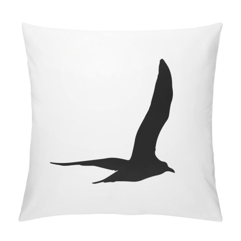 Personality  Gull Bird Icon Illustration Isolated Vector Sign Symbol Pillow Covers