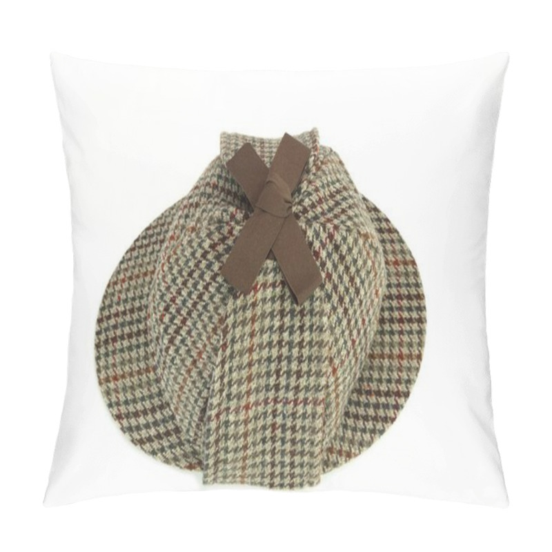 Personality  Close-up Of Sherlock Holmes Deerstalker Cap Isolated Pillow Covers