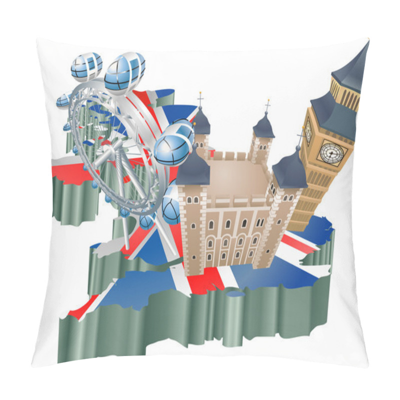 Personality  United Kingdom Tourism Pillow Covers