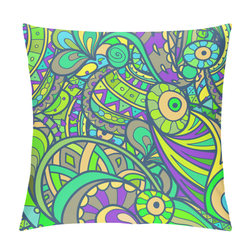 Personality  Vector Abstract Doodle Pattern Pillow Covers