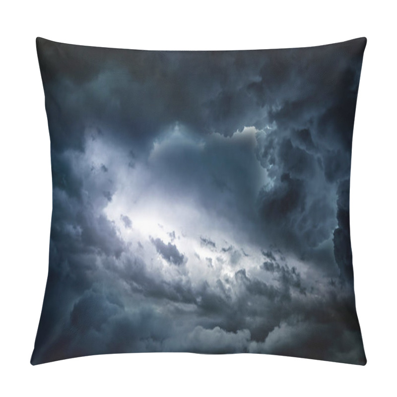 Personality  Storm Clouds Background Pillow Covers