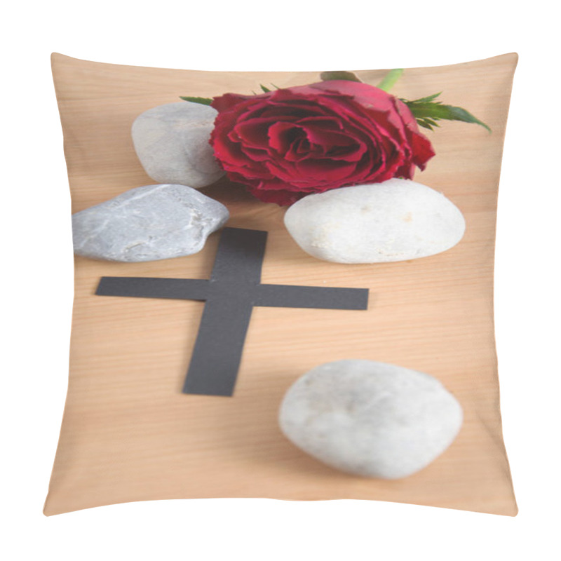 Personality  A Nice  Funeral Card Pillow Covers