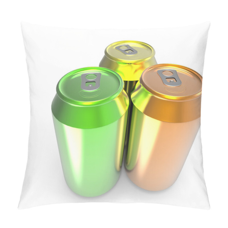 Personality  Aluminum Cans Pillow Covers