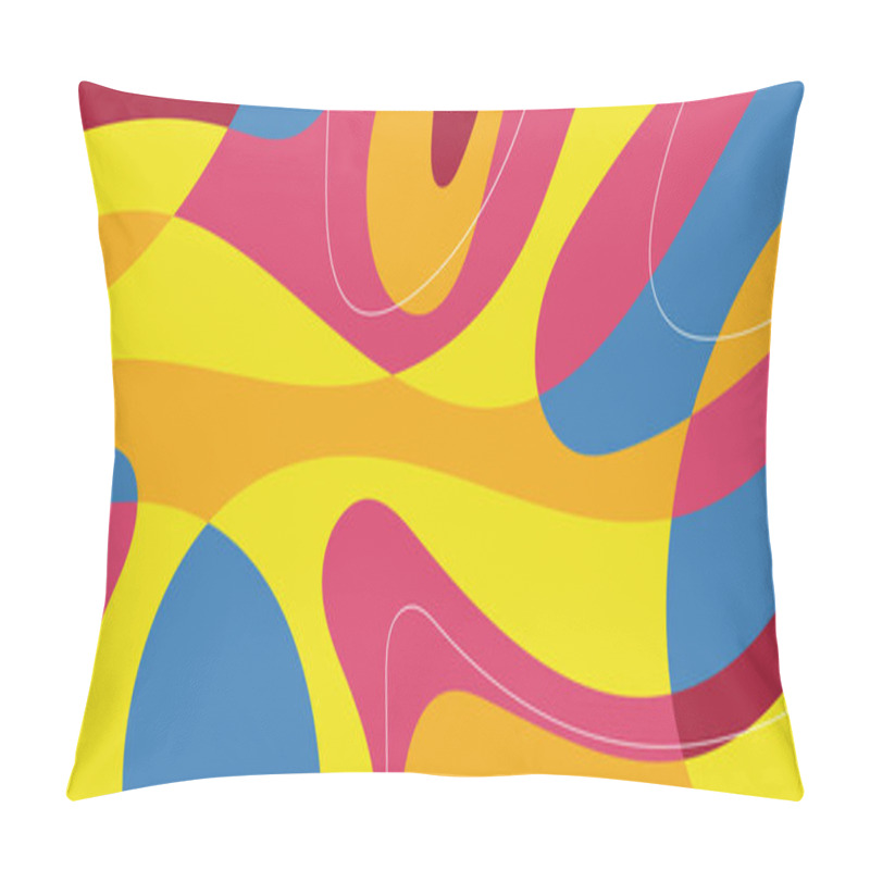 Personality  Abstract Background Presented In Traditional Batik Pattern Pillow Covers