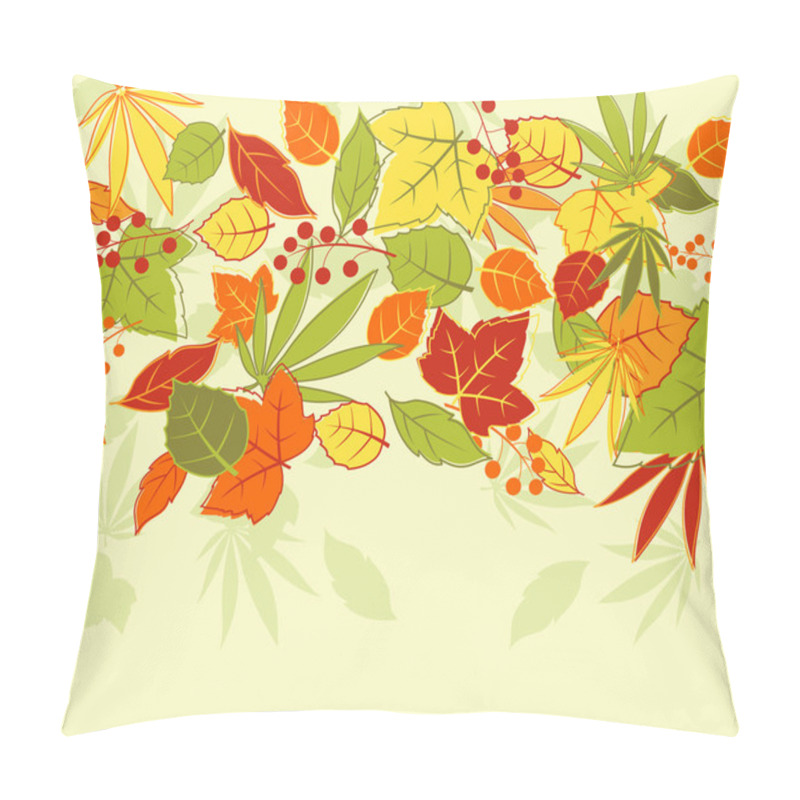 Personality  Autumn Background Pillow Covers