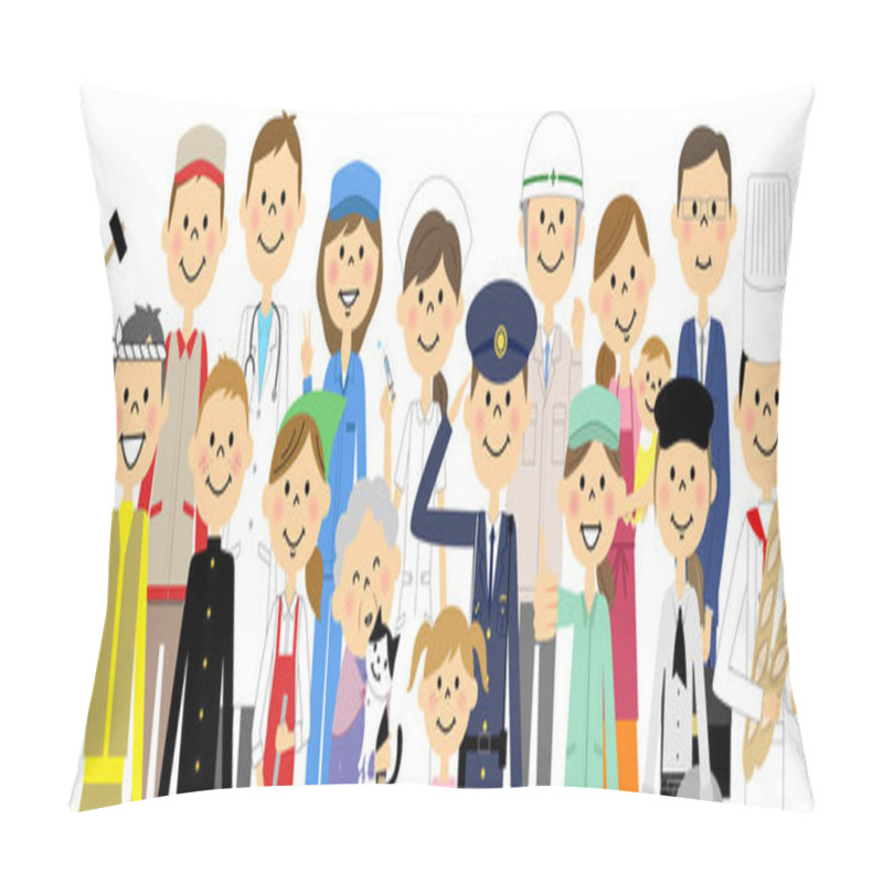 Personality  People In The City Pillow Covers