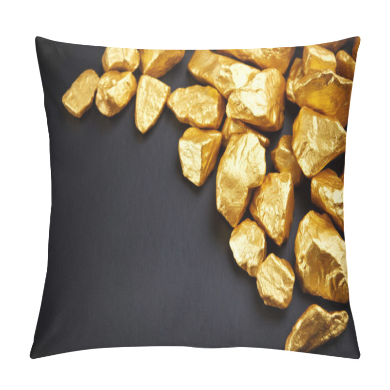 Personality  Gold Nuggets Pillow Covers