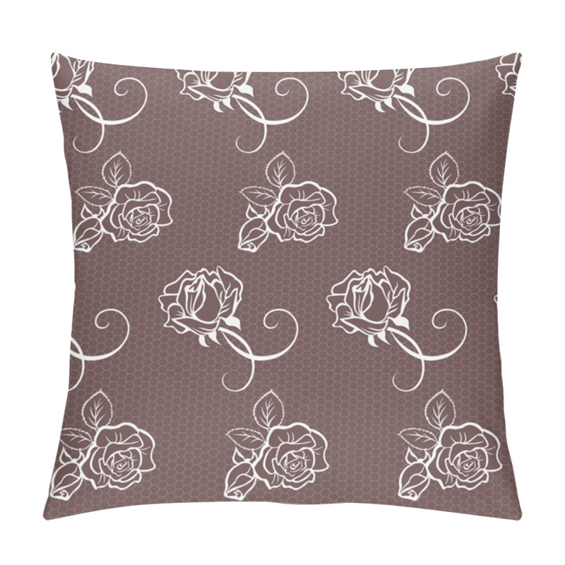 Personality  Elegant Lace Pattern Pillow Covers