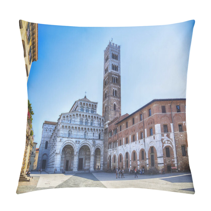 Personality  Square Of Lucca Cathedral, Italy Pillow Covers