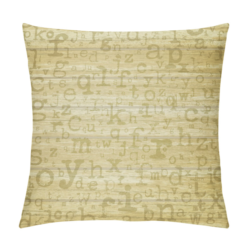 Personality  Parquet Letters Pillow Covers