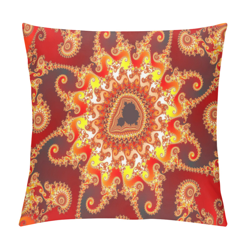 Personality  Fractals Swirls Spirals Pillow Covers