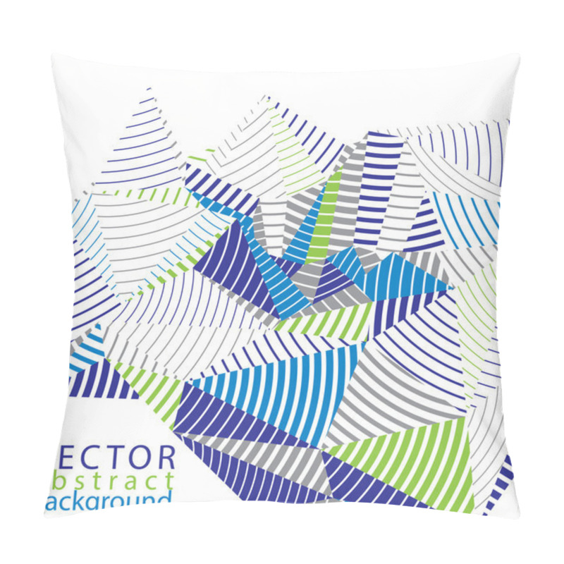 Personality  3D Modern Striped Background Pillow Covers