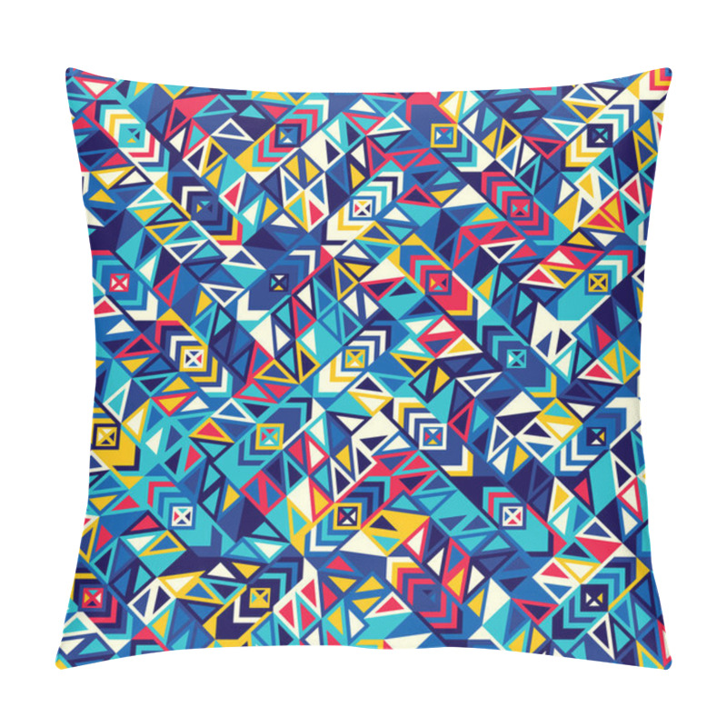 Personality  Abstract Seamless Pattern Of Various Geometric Elements. Pillow Covers