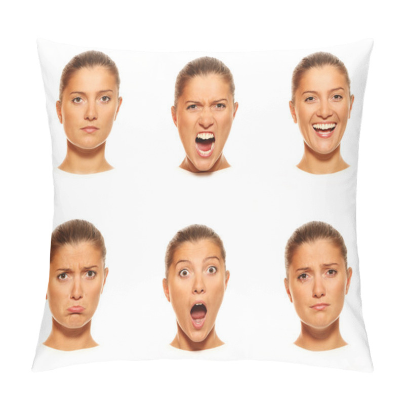 Personality  Six Faces Pillow Covers