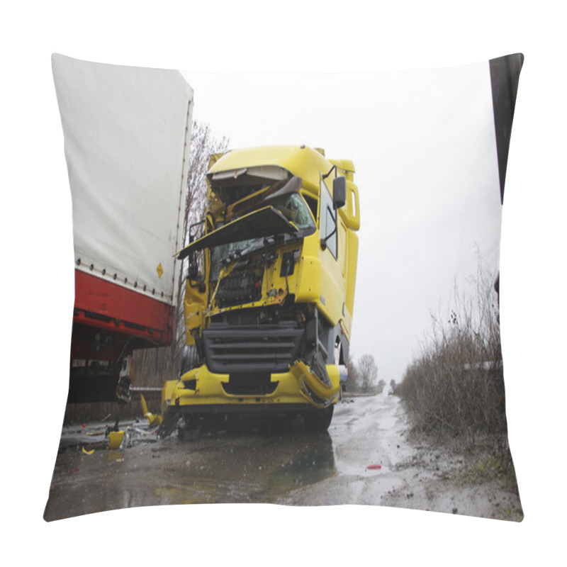 Personality  Crash Truck Pillow Covers