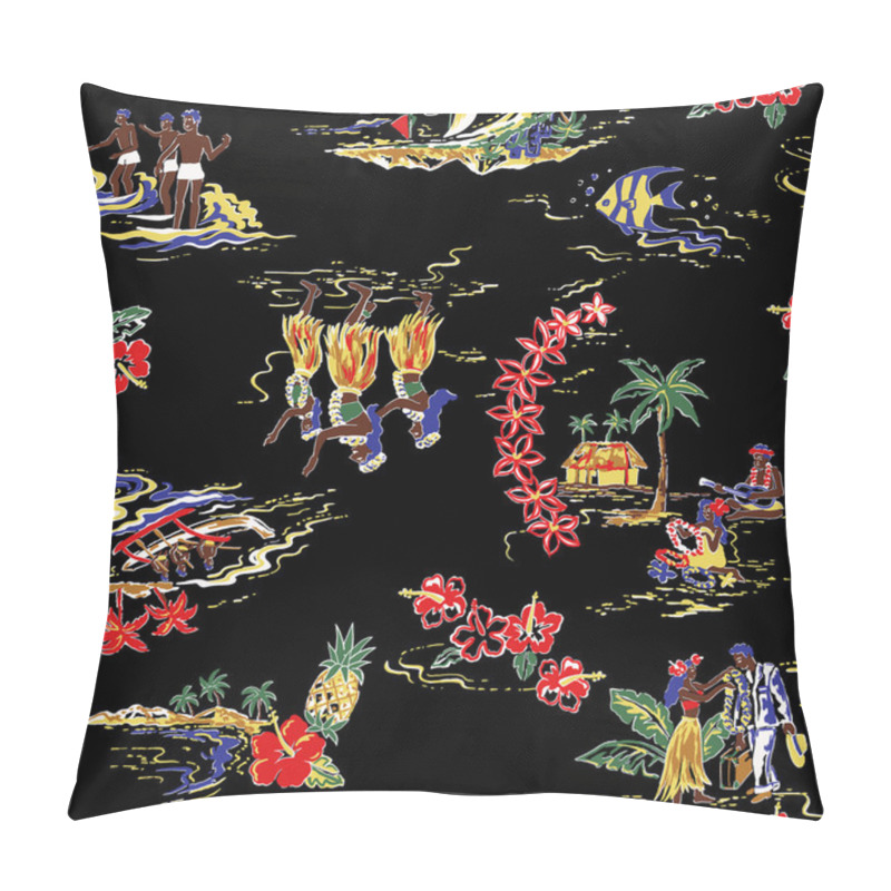 Personality  Hawaiian Print, Pillow Covers