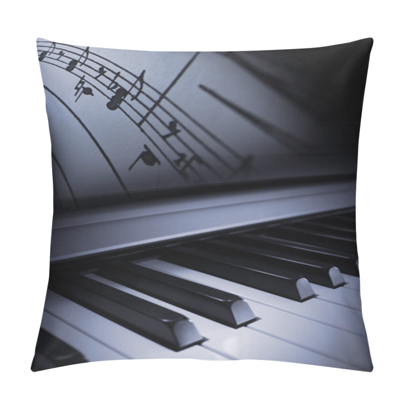 Personality  Piano Elegance Pillow Covers