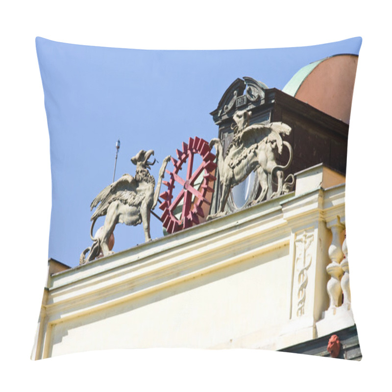 Personality  Smetana Museum, Old Town Water Tower, View From Vltava River, Prague, Czech Republic Pillow Covers