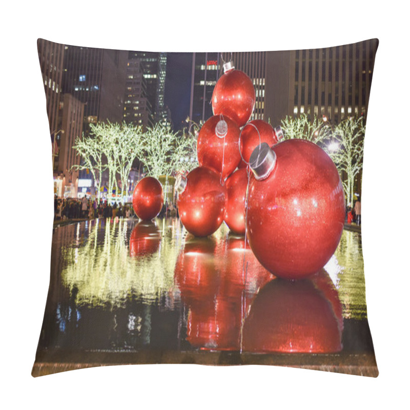 Personality  Christmas Decorations, New York Pillow Covers