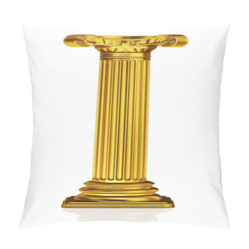 Personality  Golden 3d Column Pillow Covers