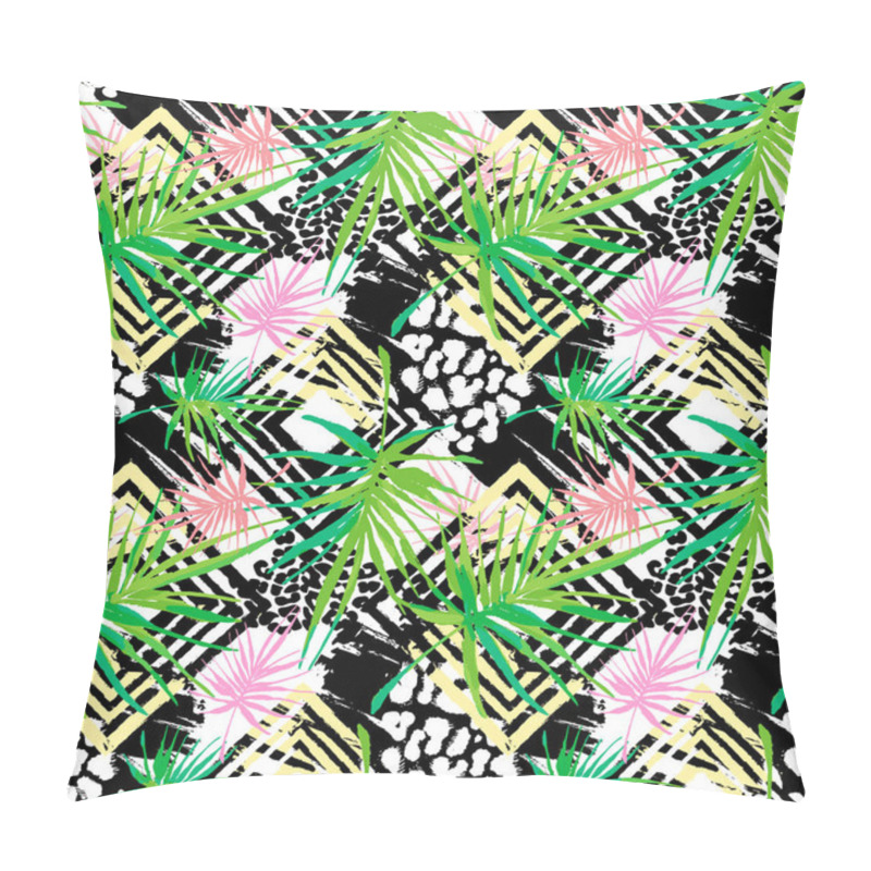 Personality  Exotic Seamless Tropical Pattern. Pillow Covers