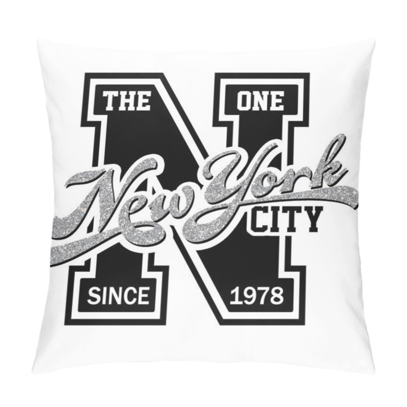 Personality  New York Graphic For T-shirt Pillow Covers