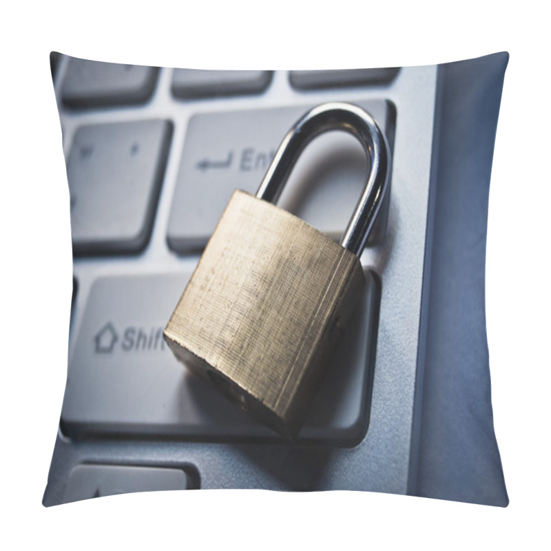 Personality  Security Lock On Computer Keyboard Pillow Covers