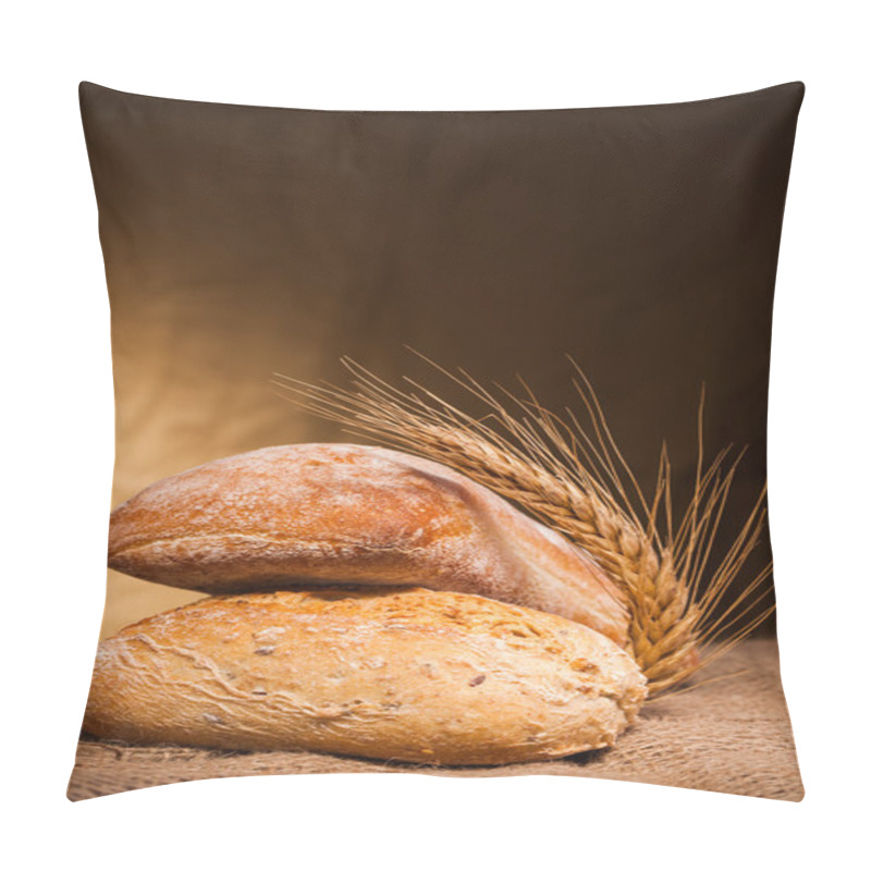 Personality  Assortment Of Baked Bread Pillow Covers